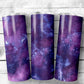Purple Haze Tumbler - 20oz Skinny Straight Tumbler - Stainless Steel - Travel Cup - Gift - Everyday Use
