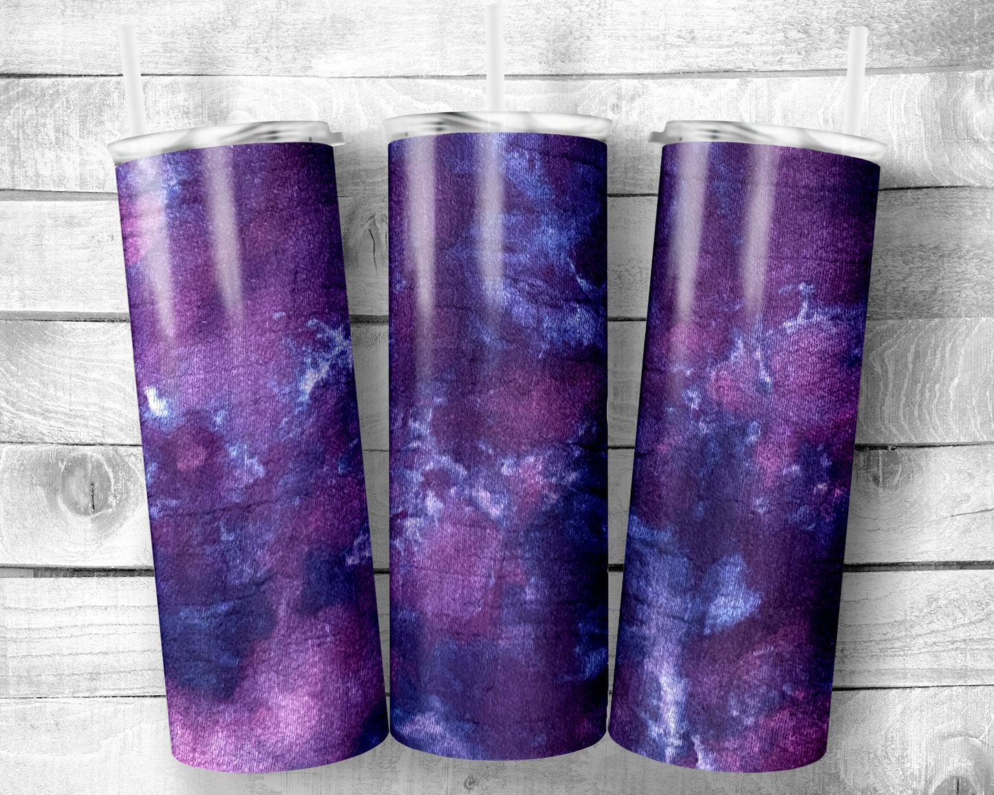 Purple Haze Tumbler - 20oz Skinny Straight Tumbler - Stainless Steel - Travel Cup - Gift - Everyday Use