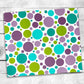 Polkadot Tumbler- 20oz Skinny Straight Tumbler - Stainless Steel - Travel Cup - Gift - Everyday Use