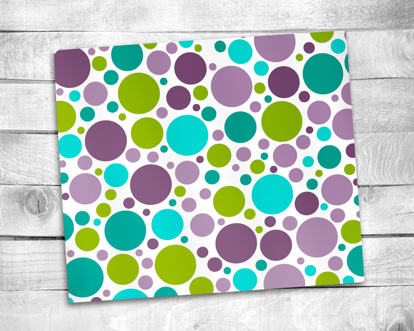 Polkadot Tumbler- 20oz Skinny Straight Tumbler - Stainless Steel - Travel Cup - Gift - Everyday Use