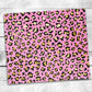 Leopard spots Tumbler- 20oz Skinny Straight Tumbler - Stainless Steel - Travel Cup - Gift - Everyday Use
