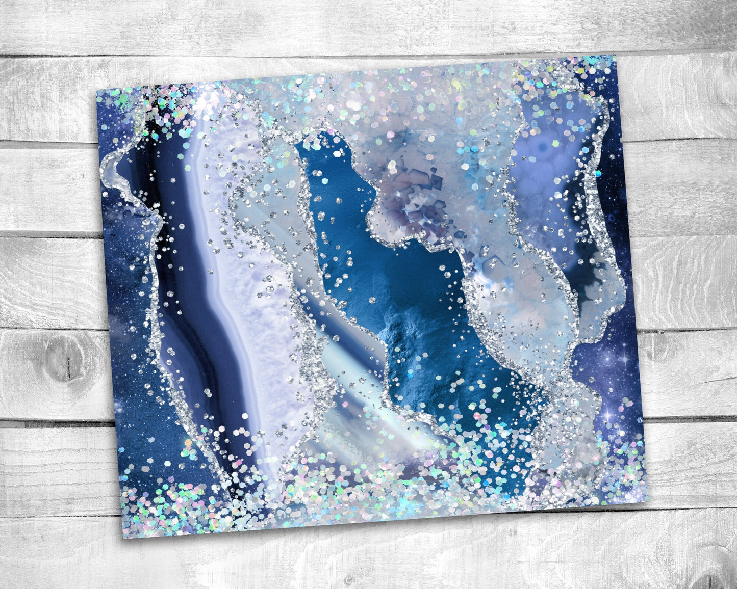 Geode 1 Tumbler- 20oz Skinny Straight Tumbler - Stainless Steel - Travel Cup - Gift - Everyday Use