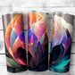 Flowers 15 Tumbler- 20oz Skinny Straight Tumbler - Stainless Steel - Travel Cup - Gift - Everyday Use