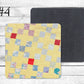 Quilting Fun Absorbent Drink Coasters - Individual or set of 4 - Non-Slip Base - Neoprene