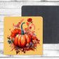 Holiday Pumpkins Absorbent Drink Coasters - Individual or set of 4 - Non-Slip Base - Neoprene