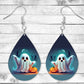 Spooky Ghosts - Permanent Design - Silver or Gold Hardware