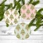 Pastel Christmas - Christmas Ornaments - Set of 6 - Holiday Gift