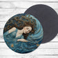 Magical Beauty Absorbent Drink Coasters - Individual or set of 4 - Non-Slip Base - Neoprene