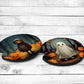 Halloween Night Absorbent Car Coasters - Set of 2 - Non-Slip Base - Neoprene